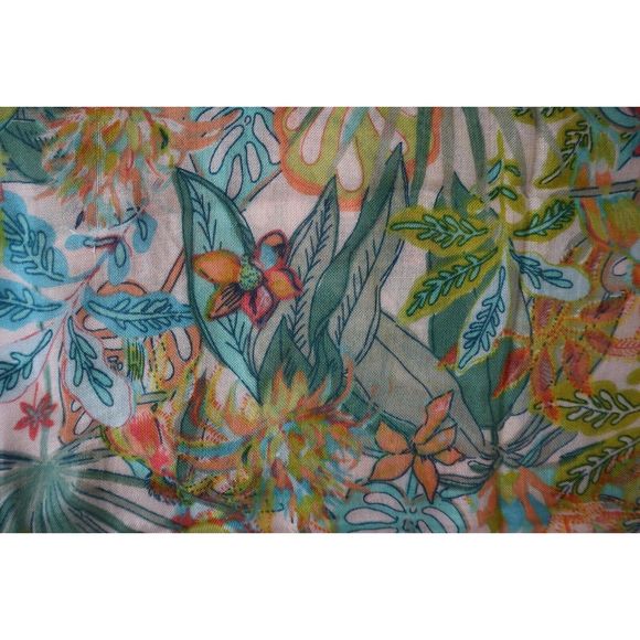 Vera Bradley 22842-X02 Women's Multi *Rain Forrest Canopy* Soft Fringe Scarf - Picture 5 of 8